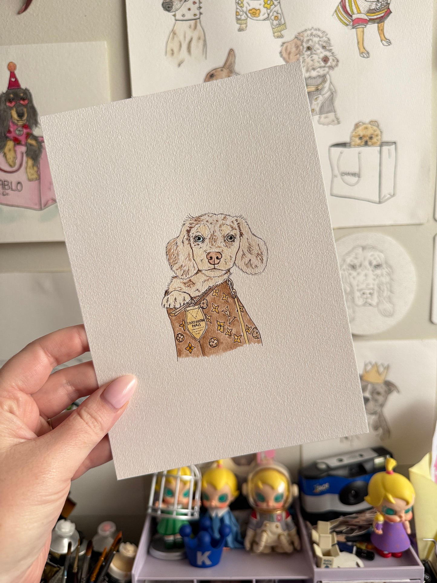 Hand Drawn Pet Portraits