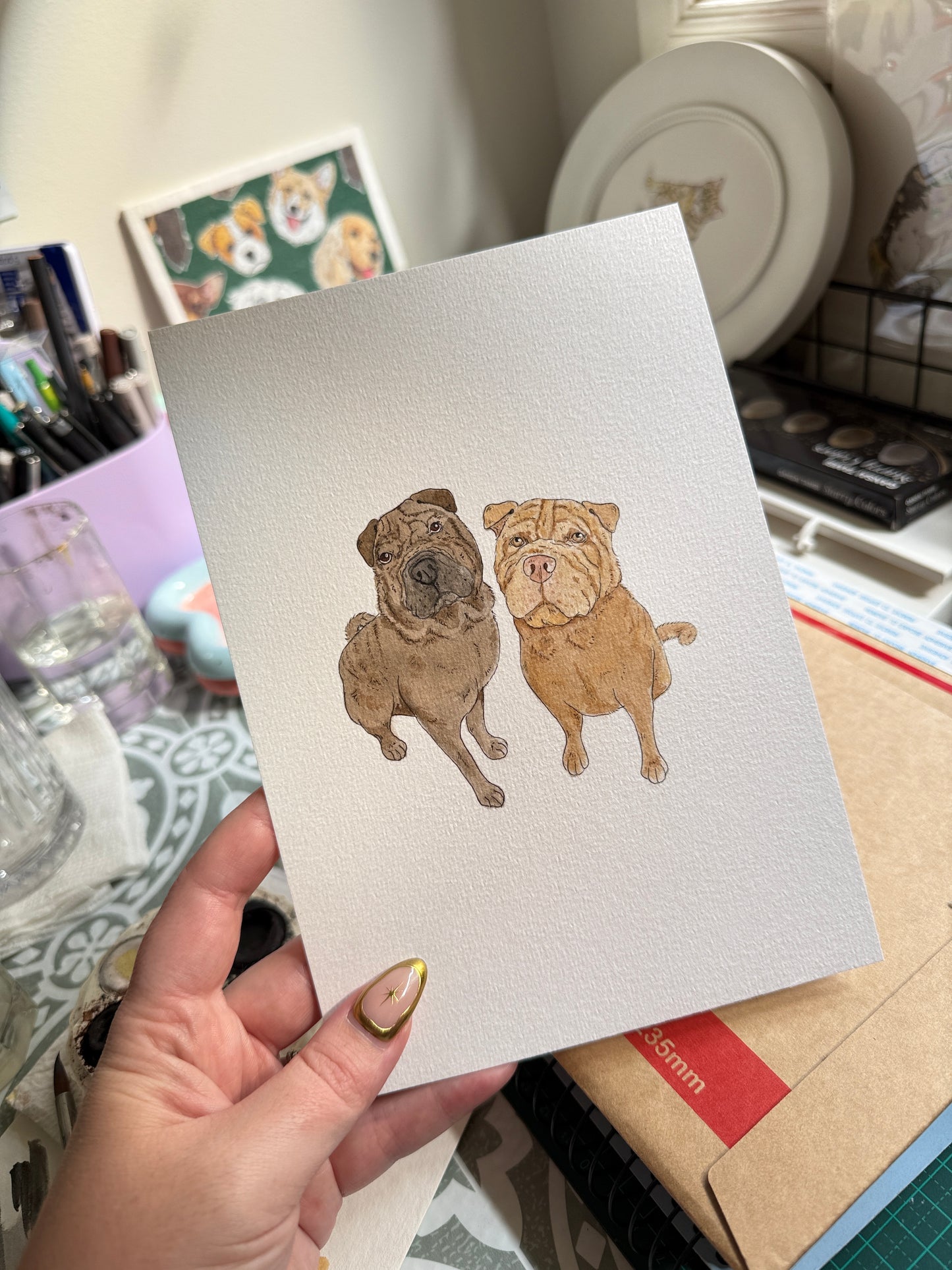 Hand Drawn Pet Portraits