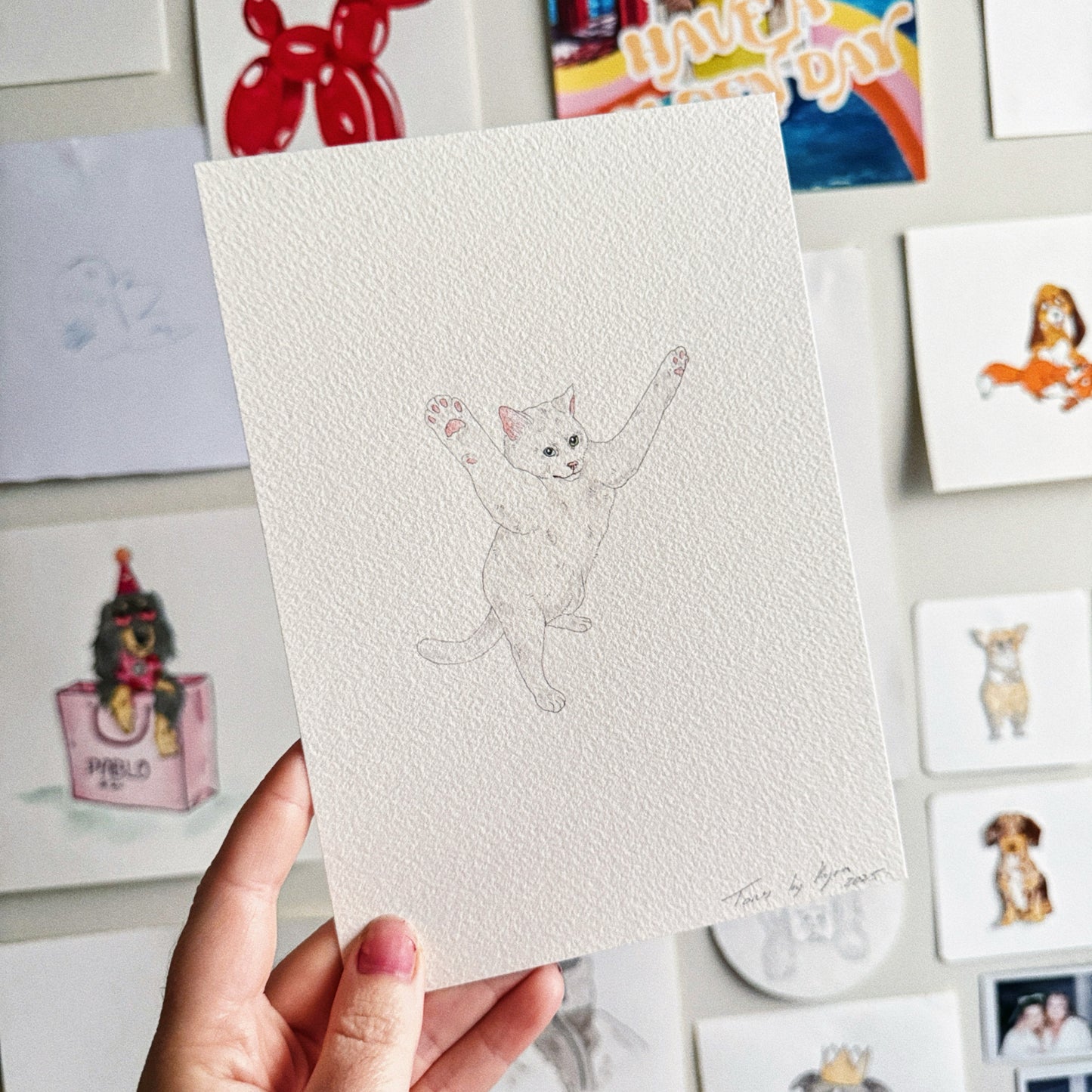 Hand Drawn Pet Portraits