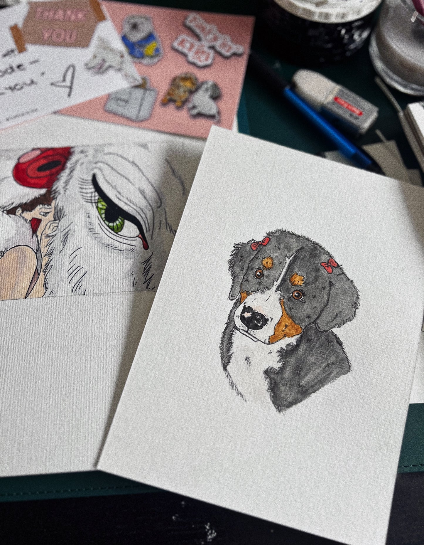 Hand Drawn Pet Portraits