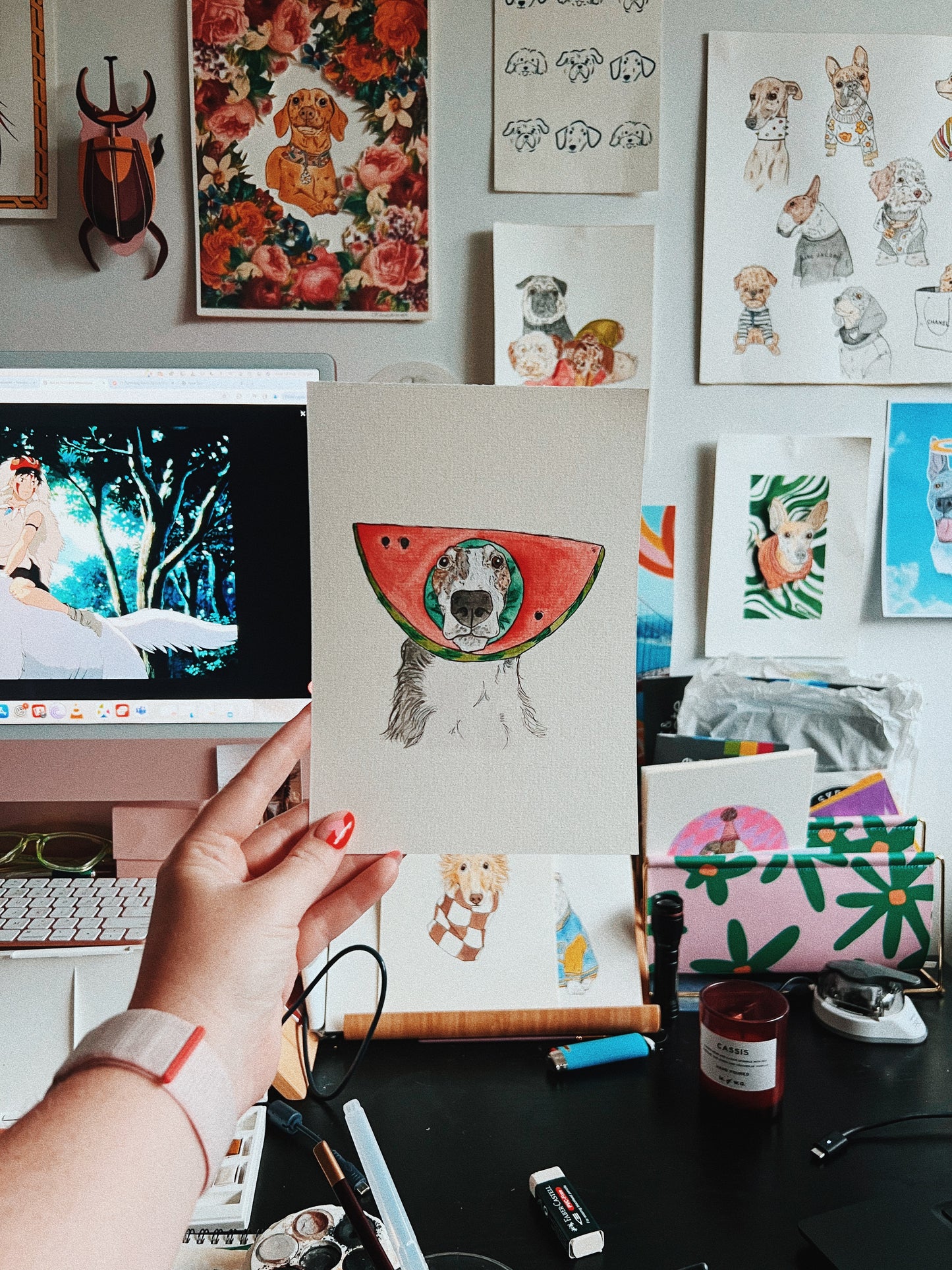 Hand Drawn Pet Portraits