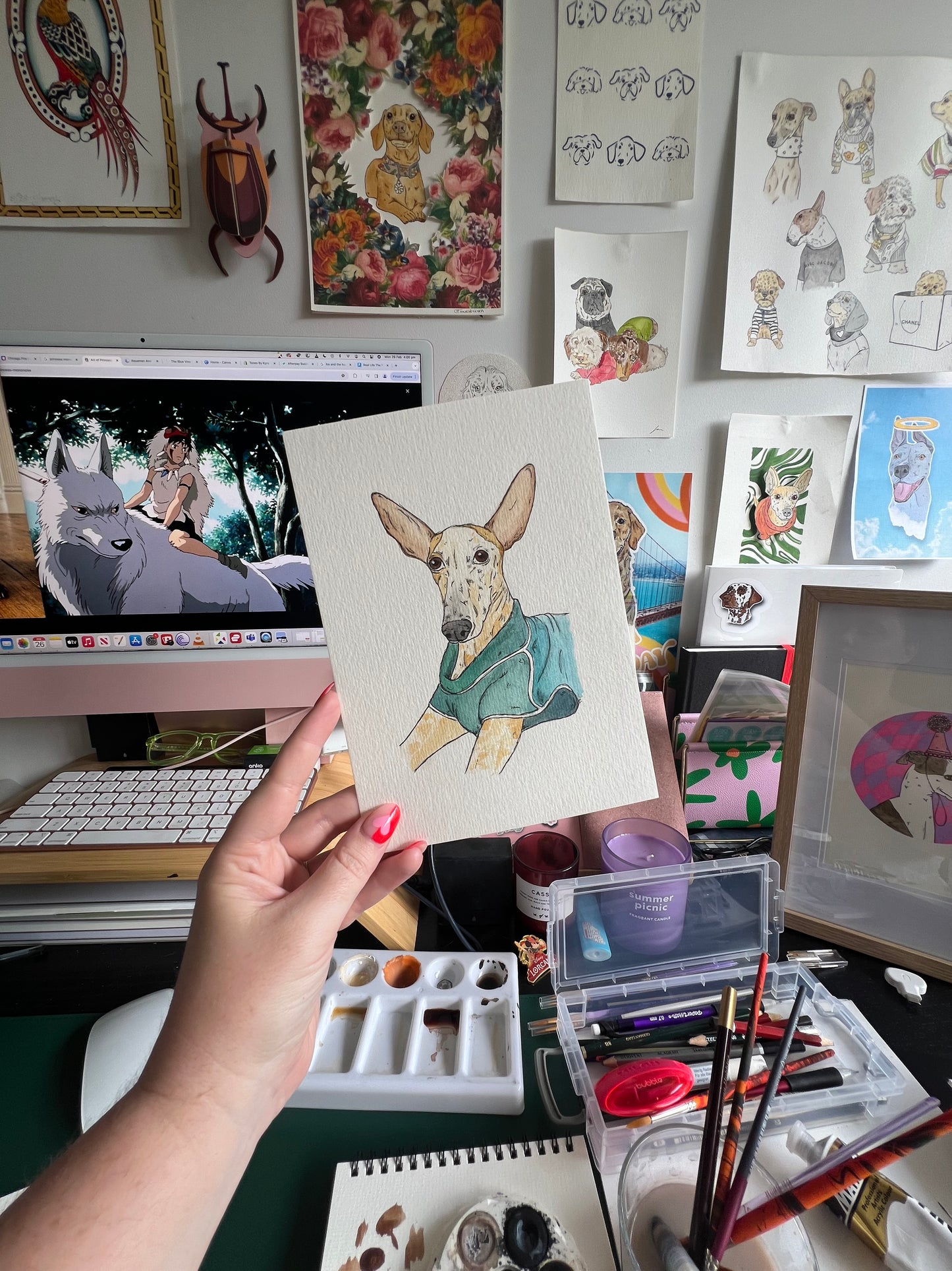 Hand Drawn Pet Portraits