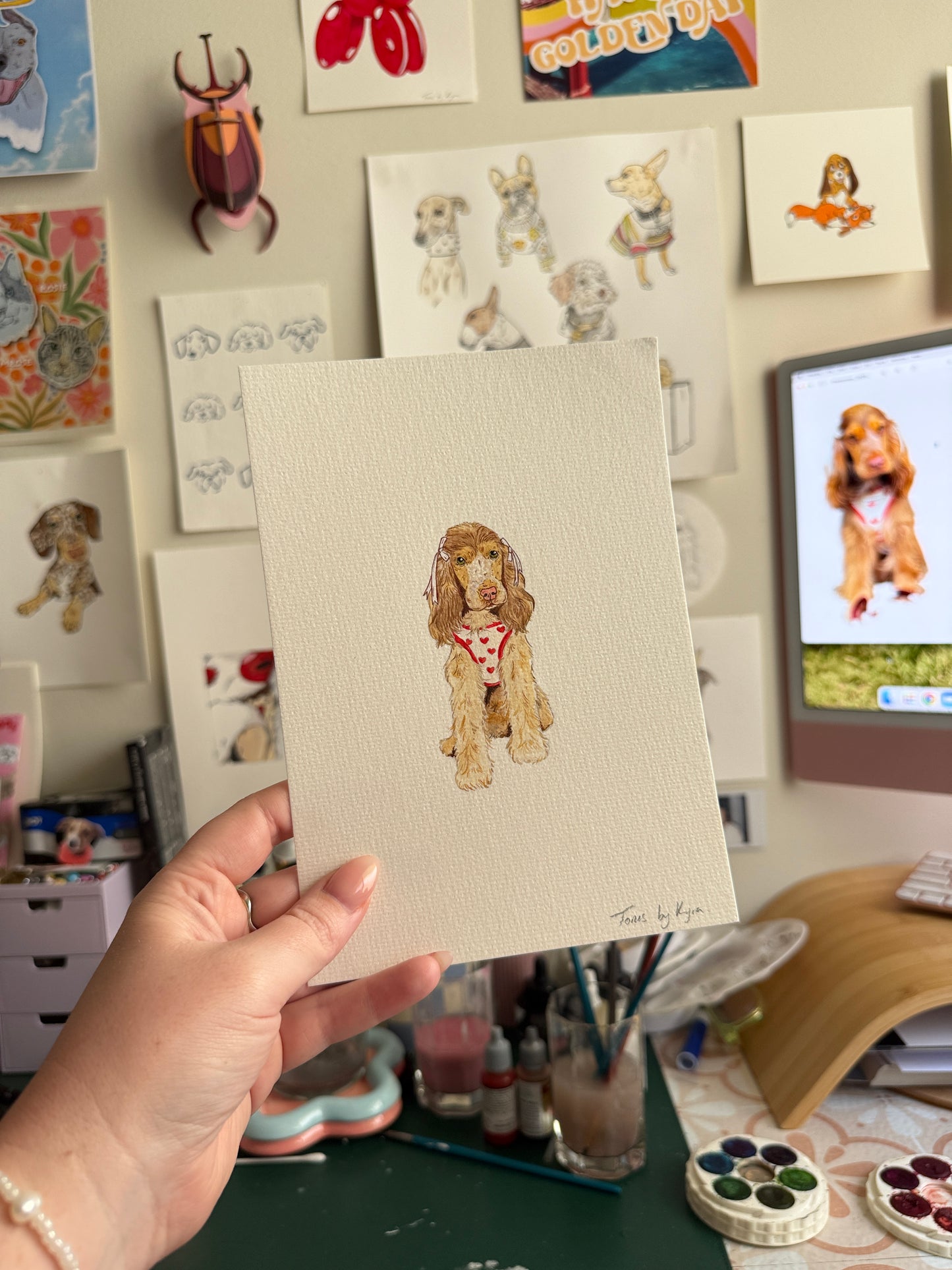 Hand Drawn Pet Portraits