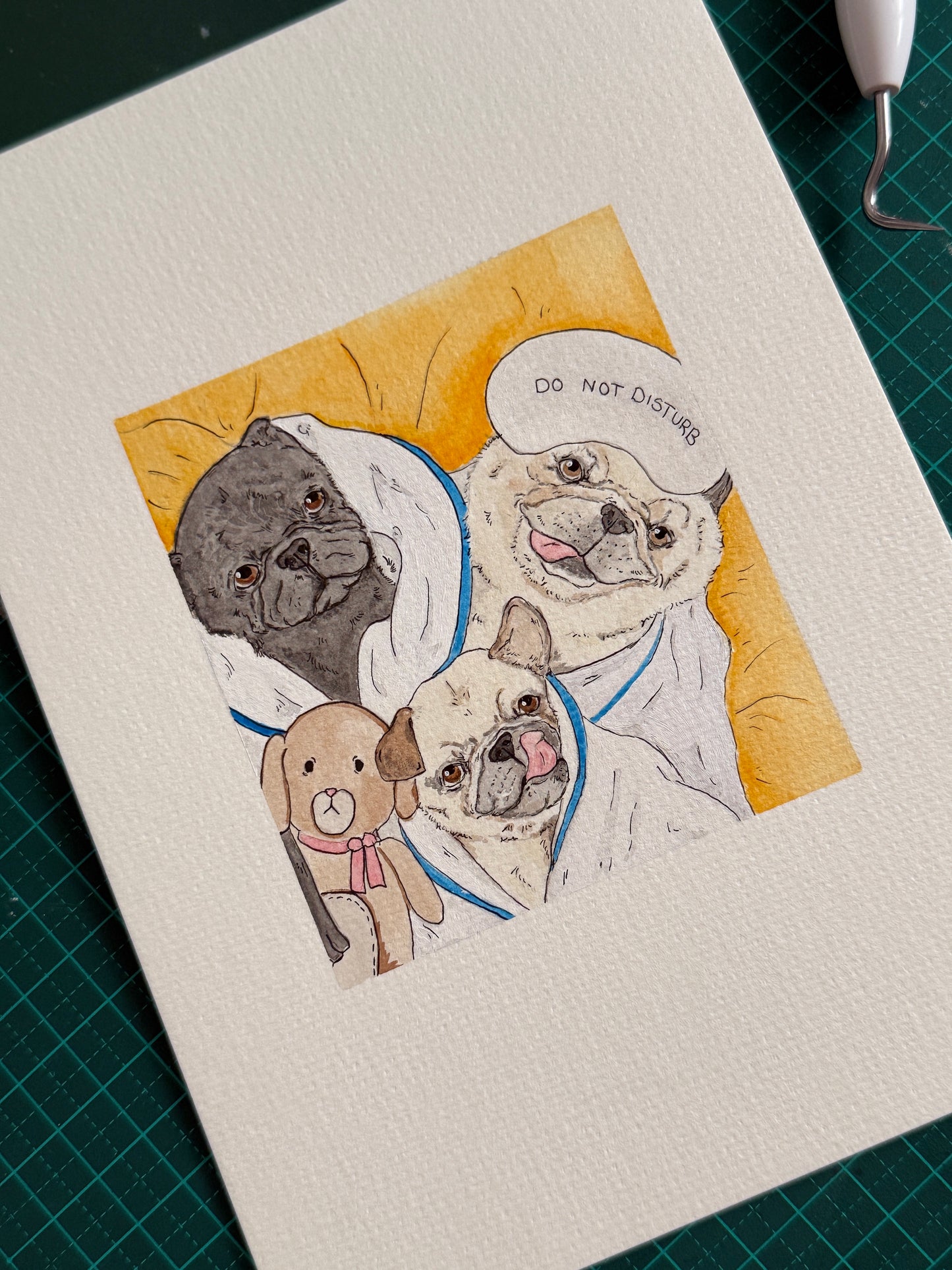 Hand Drawn Pet Portraits