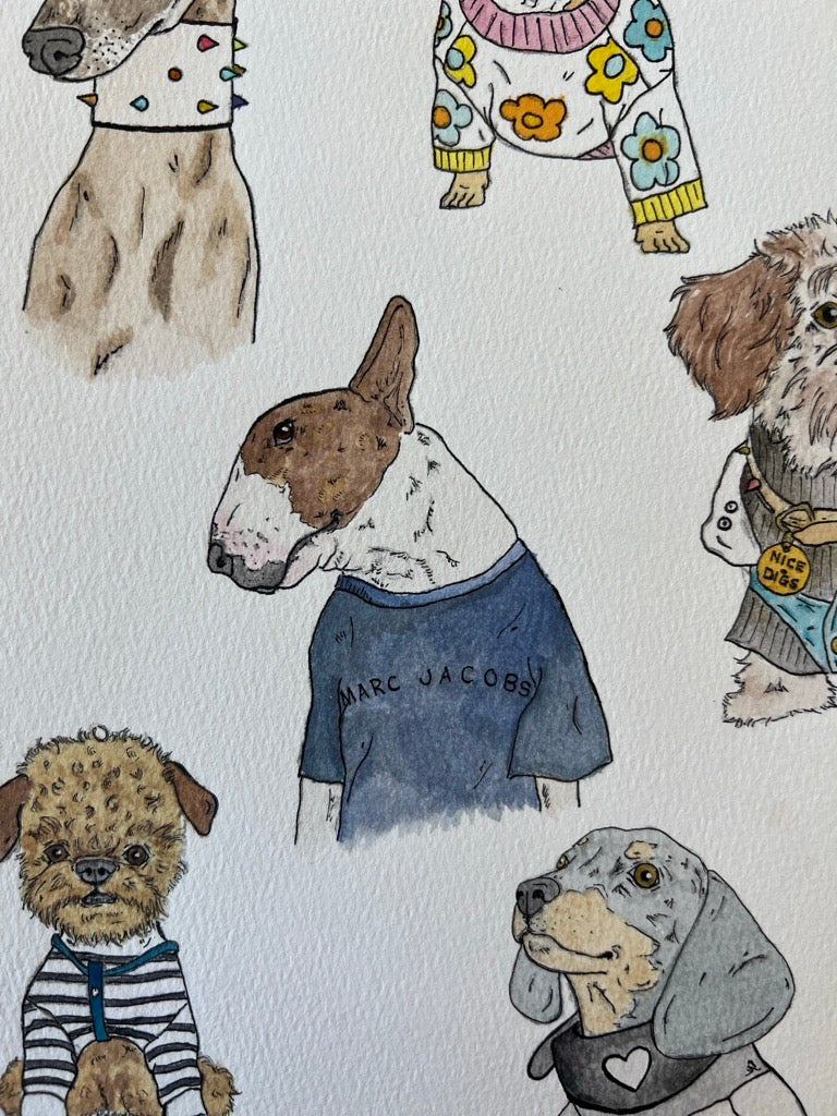 Hand Drawn Pet Portraits